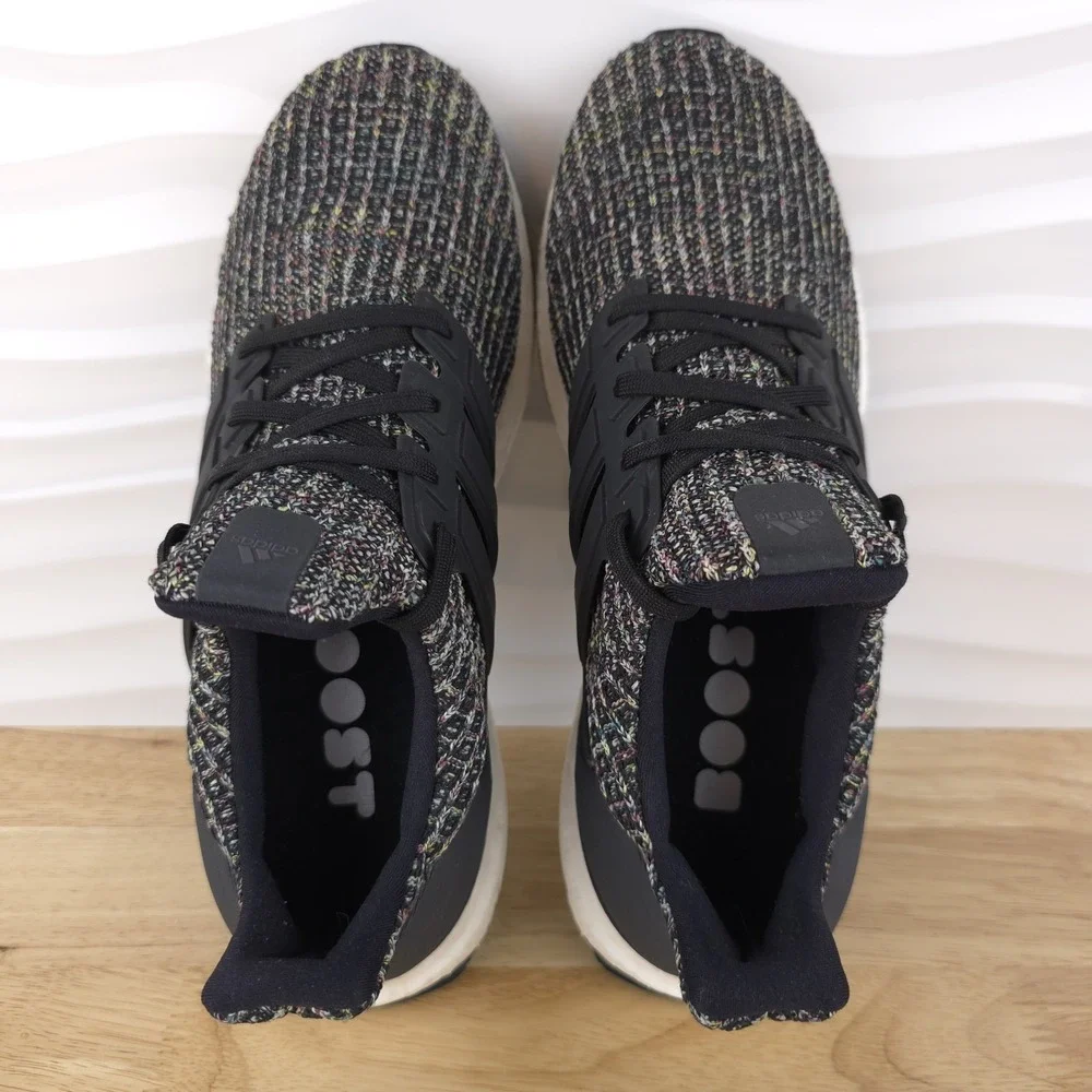 Adidas‎ Ultra Boost 3.0 Sneakers Womens 8 Youth 6.5 Core Black Carbon Ash Shoes